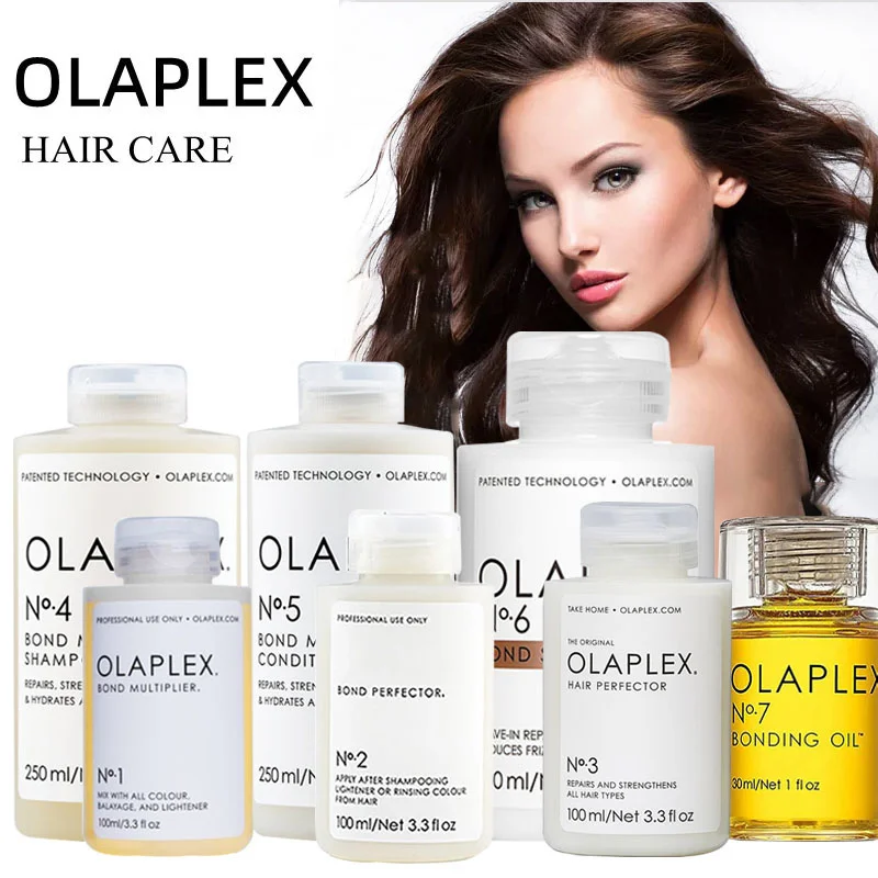 

6Pcs/1 Set Olaplex Hair Perfector NO 1/2/3/4/5/6 Repair Strengthens All Hair Structure Restorer Smoother Hair Mask Care Products