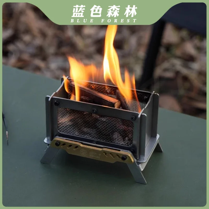 Настольная мини-горелка для кемпинга на открытом воздухе портативная горелка