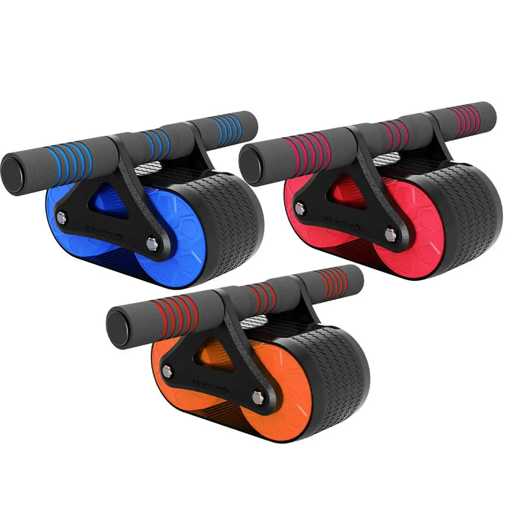 

Ab Exercise Wheel Roller Core Workout ABS Workout Abdominal Home Dual Wheel