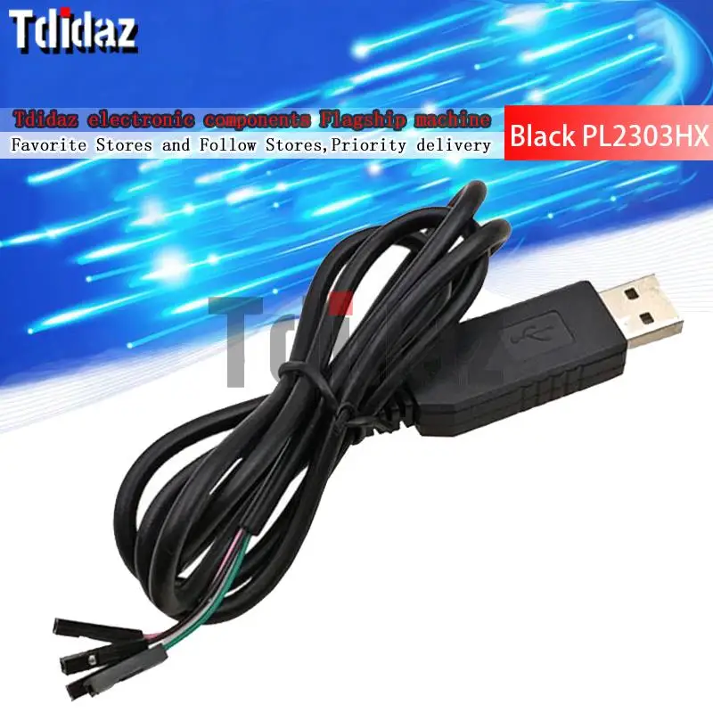 PL2303 PL2303HX модуль кабеля TTL с USB на UART 4 p 4-контактный конвертер RS232 последовательная