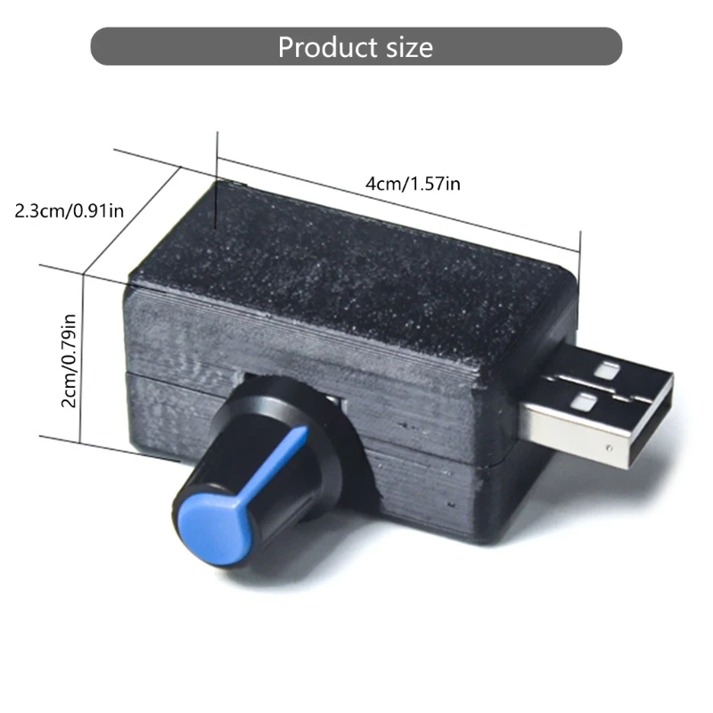 USB-модуль управления скоростью вентилятора с регулировкой для портативных