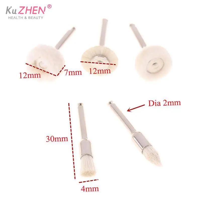 

1pc Wool brush Dental Polishing Wheel Wool Cotton Polishing Brushes Polishers for Rotary Tools Jewelry Buffing Polishing Wheel