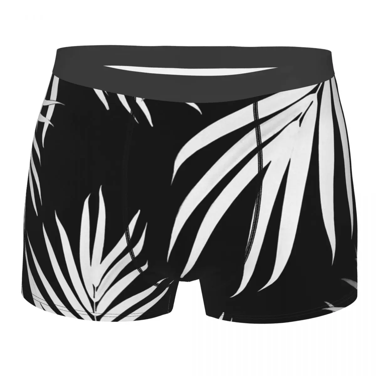 

Palm Leaves Pattern Summer Vibes Tropical Leaves Beach Cool Underpants Cotton Panties Shorts Boxer Briefs Man Underwear