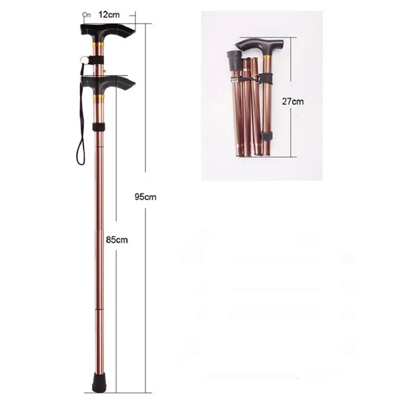 Трость телескопическая дубинка походные треккинговые палки металлическая