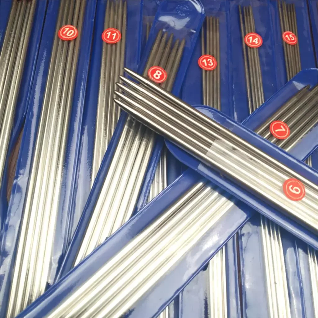 

Прямые спицы из нержавеющей стали для вязания, 2,0-5,0 мм, 7 размеров/комплект, 25/35 см