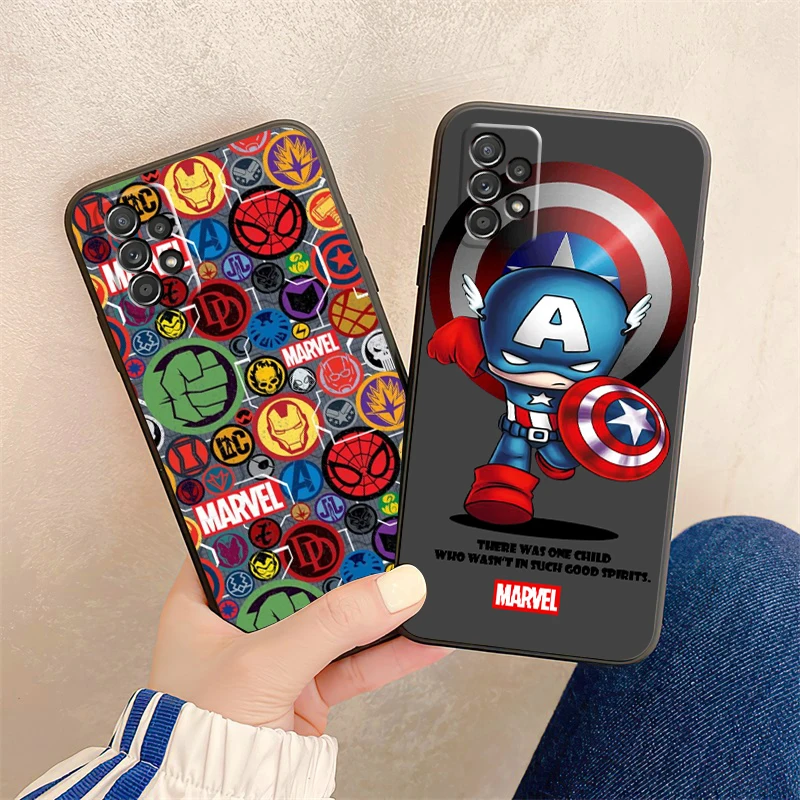 

Marvel Spider Man Hero Phone Cases For Samsung Galaxy S20 FE S20 Lite S8 Plus S9 Plus S10 S10E S10 Lite M11 M12 Back Cover