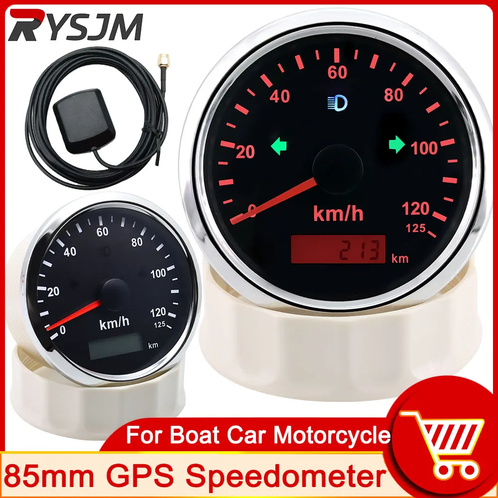 Speedometer 200kmh 120kmh Speed Gauge Digital Odometer Atv U