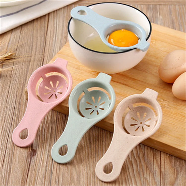 

8/5/1 pcs Stem Egg Separator White and Yolk Filter Kitchen Baking Separator Kitchen Tool Baking Accessory Mini Egg Yolk Hanger