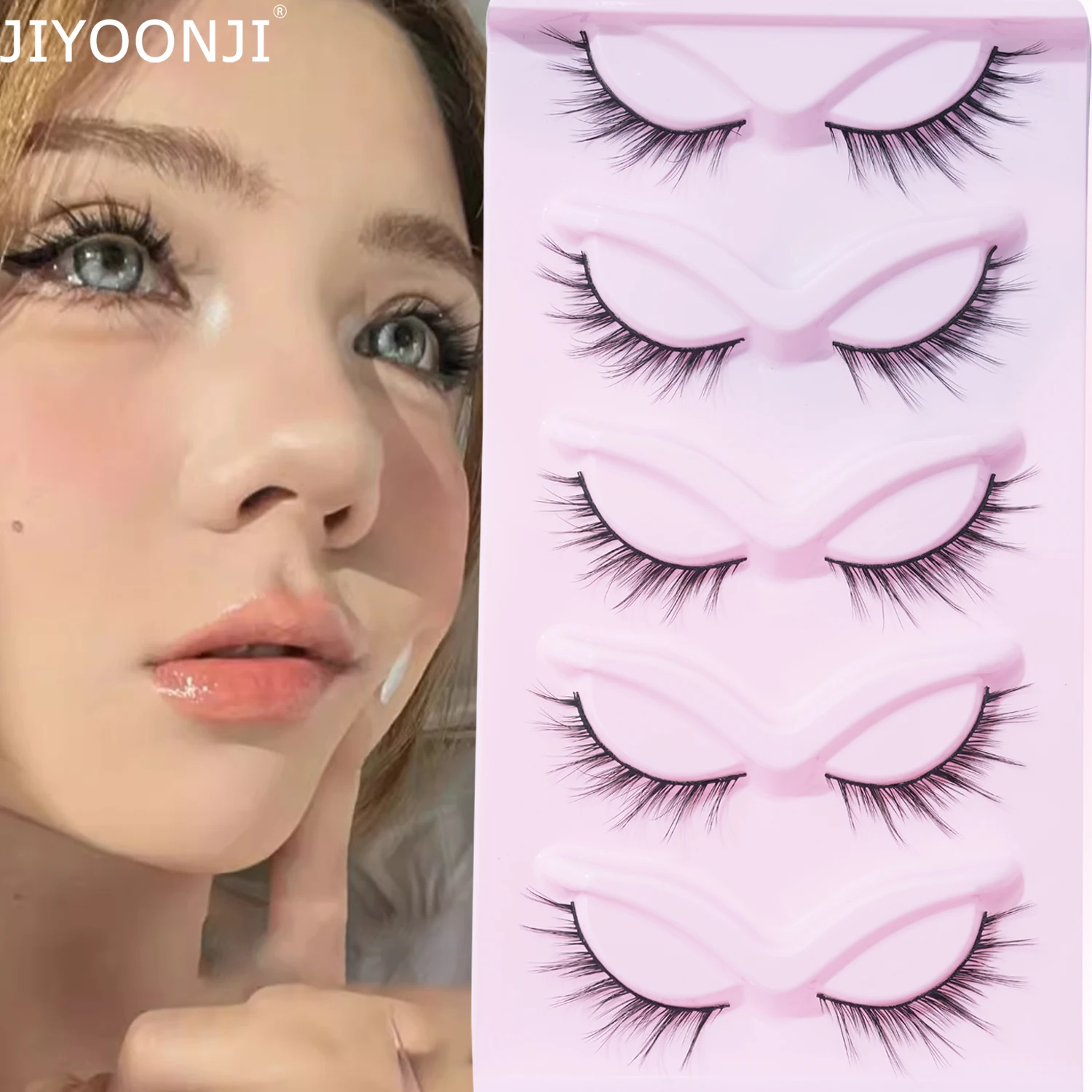 5 пар накладные ресницы со стереоэффектом