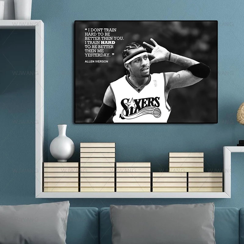 Вдохновляющие постеры портреты со звездами картины на холсте Настенная картина