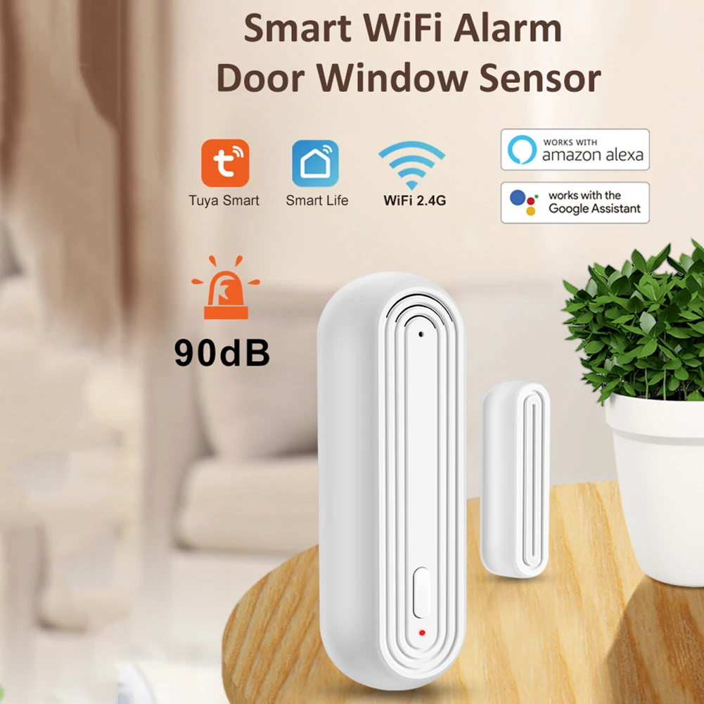 Смарт-датчик двери Tuya с Wi-Fi