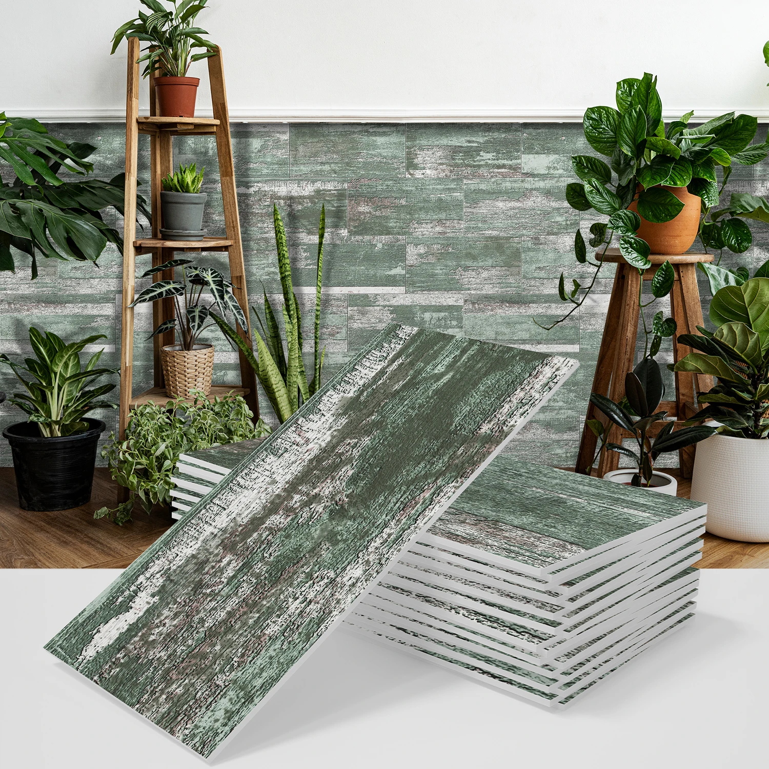 

16/32/64 листов, деревянные стикеры в стиле ретро