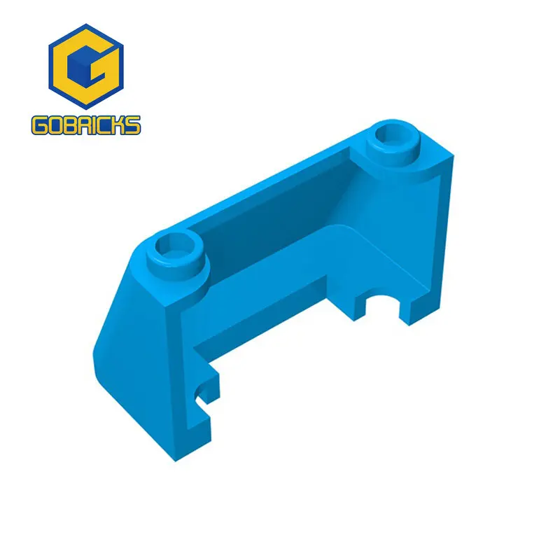 Gobrick 1 шт. строительные блоки MOC Windscreen 2x4x2 совместимые с моделями 3823 35260 детали