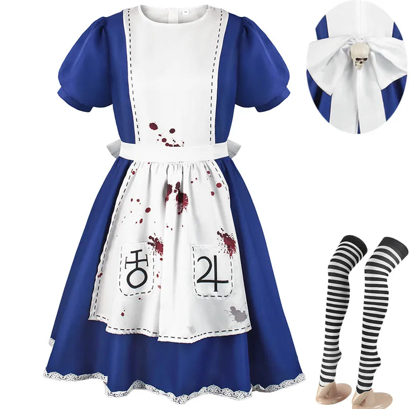 Женский костюм для косплея Alice Madness Returns