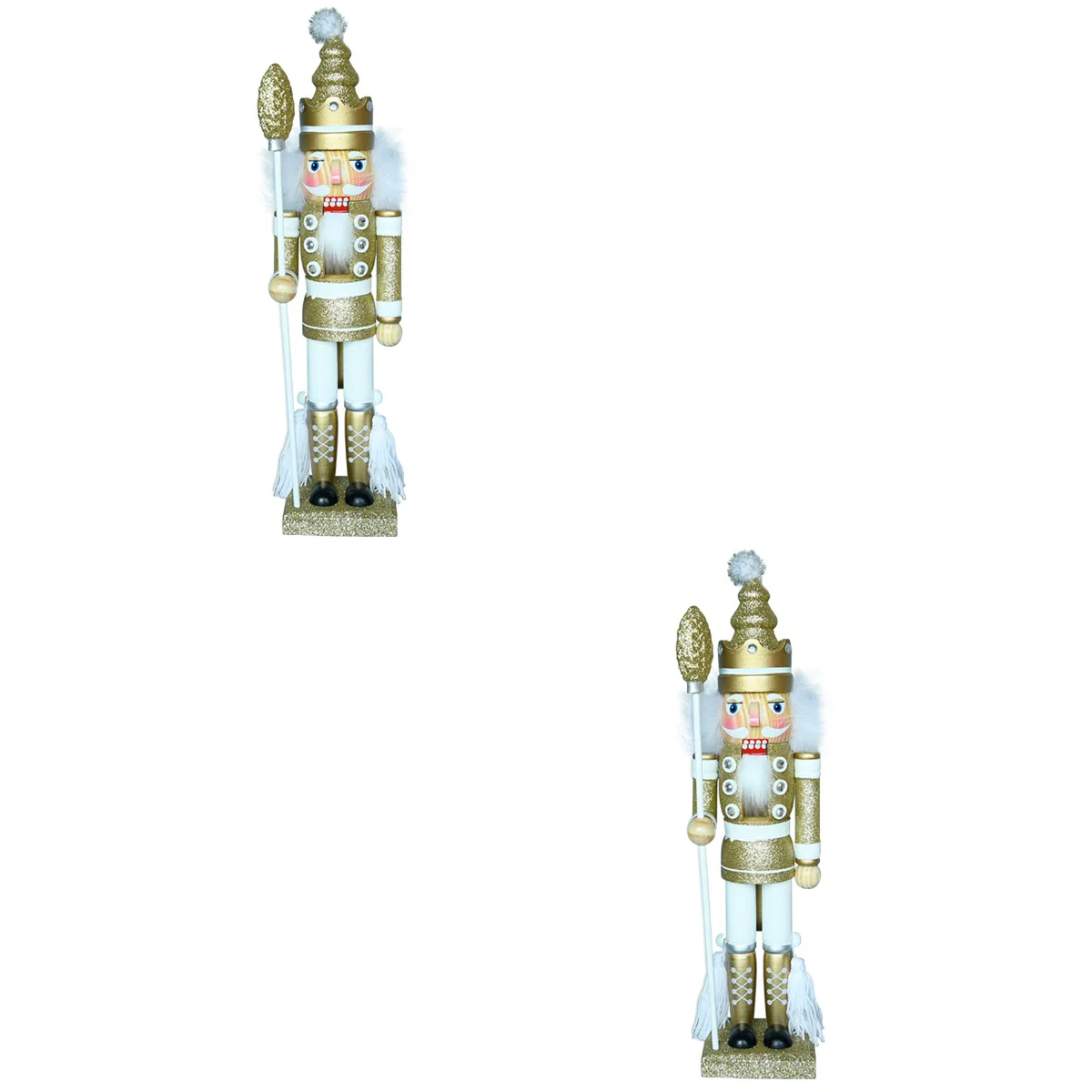 

Christmas Nutcracker Nutcrackers Desktopwood Figures King Decorations Soldiergifts Ornaments Figurine Tree Tabletop Statue