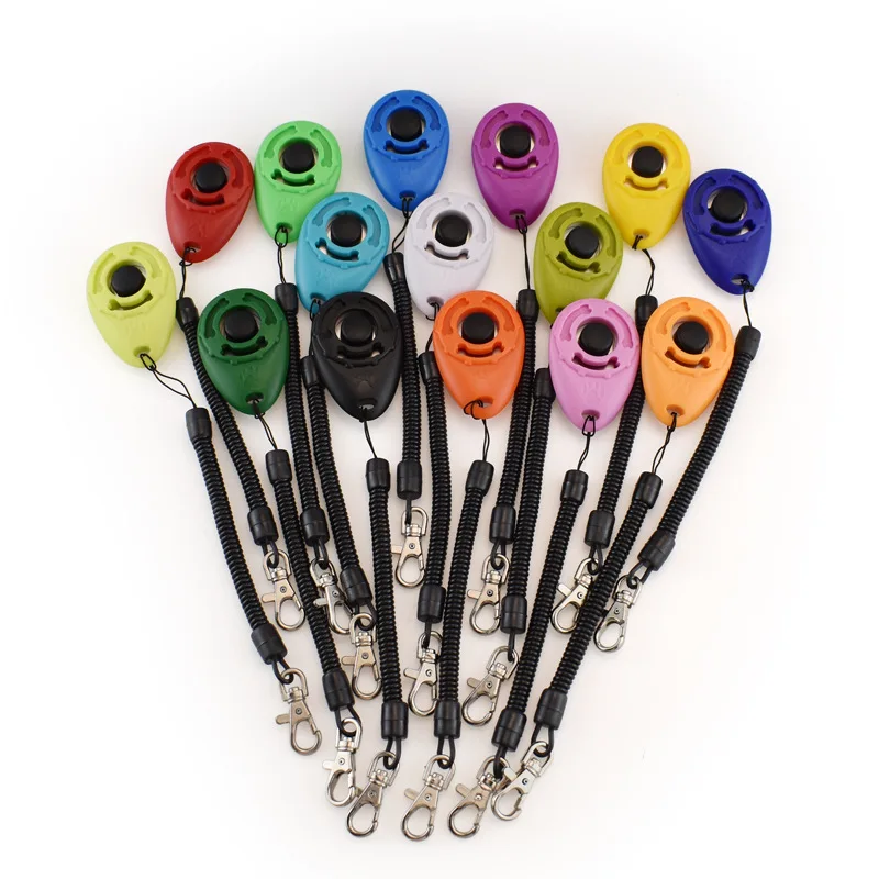 1 шт. тренировочный кликер для собак и кошек Новый клик инструмент портативный