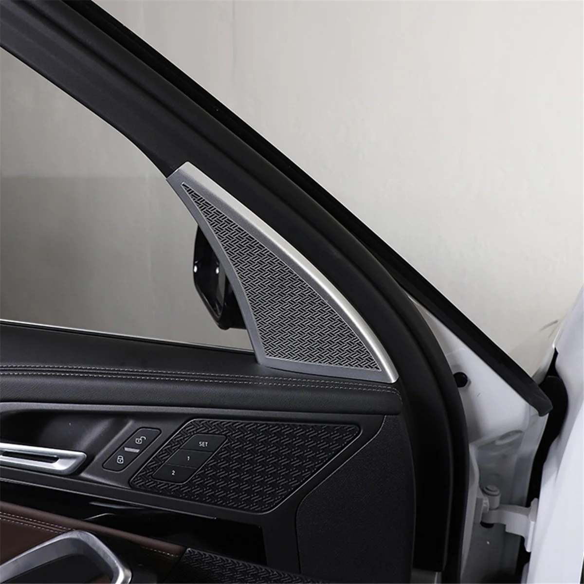 Для BMW X1 U11 2023 2024 A-Pillar крышка колонки панель звуковой сигнал отделка рамка