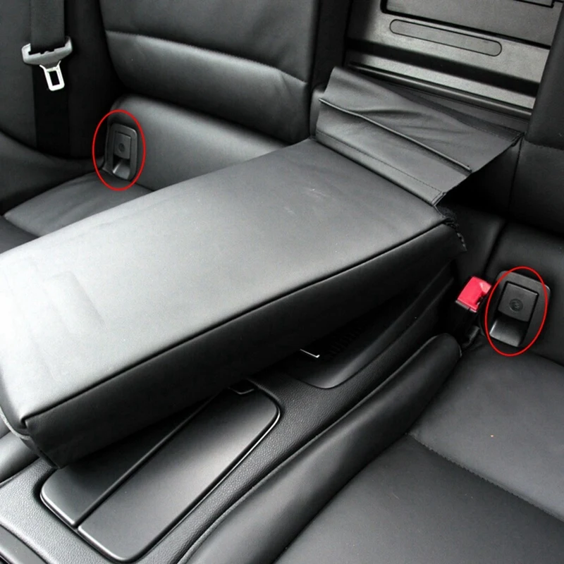 

3x заднее детское сиденье, безопасный анкер Isofix, чехол для-BMW E92 M3 2005-2012, чехол с крючком для заднего сиденья автомобиля, черное детское удержив...