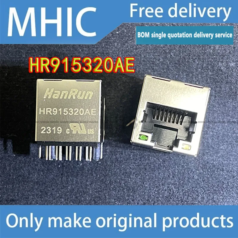 1 шт./лот HR 915320 Сетевой трансформатор E HanRun Интерфейсный разъем RJ45