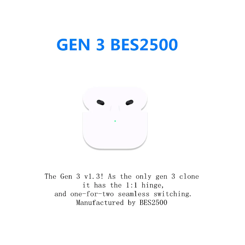 

Danny Gen 3 V1.3 BES 2500 Good ANC and sound quality spatial audio