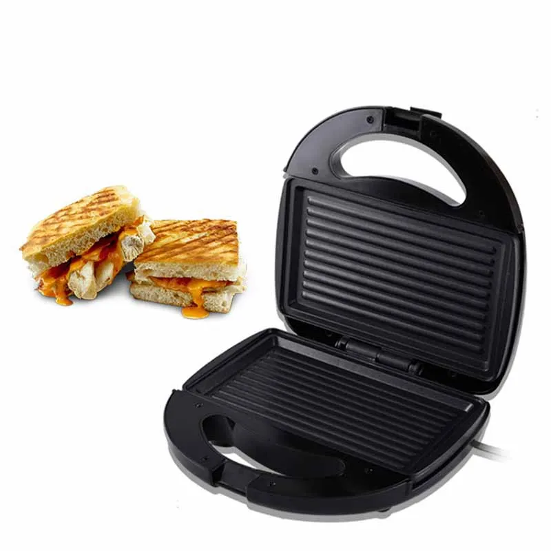 

Household Striped Waffle Machine, Sandwich Breakfast Machine, Barbecue Steak Machine, Panini Machine