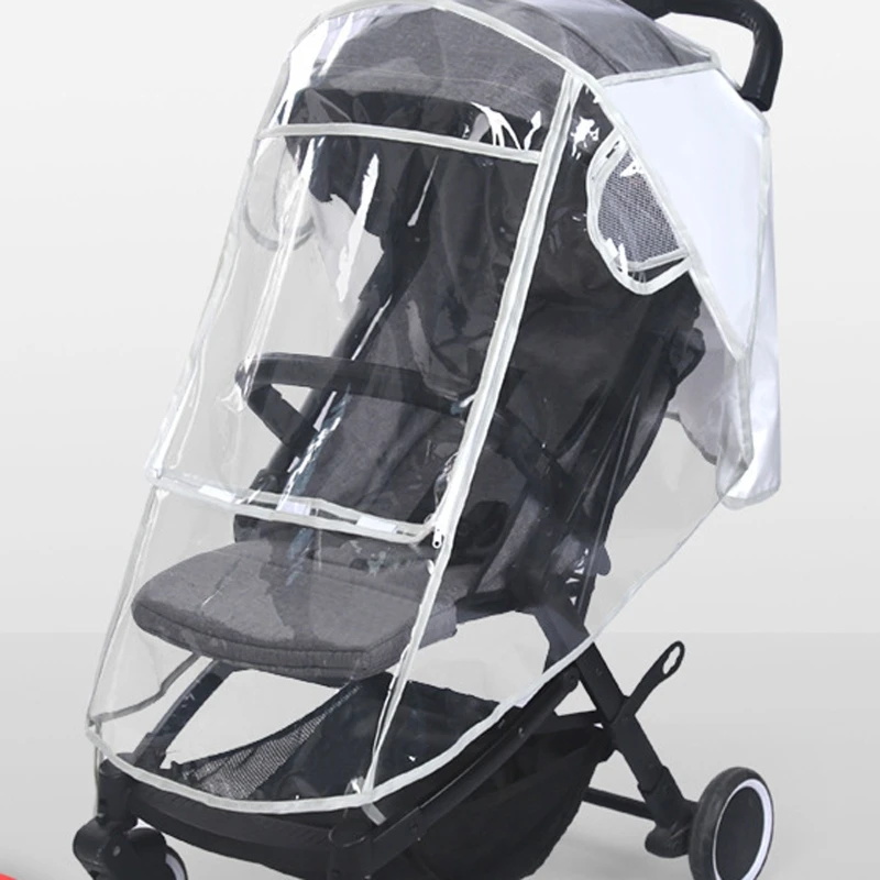 

Baby Stroller Rain Cover Weatherproof Shield to for SAFEGUARD Your Child from Wi