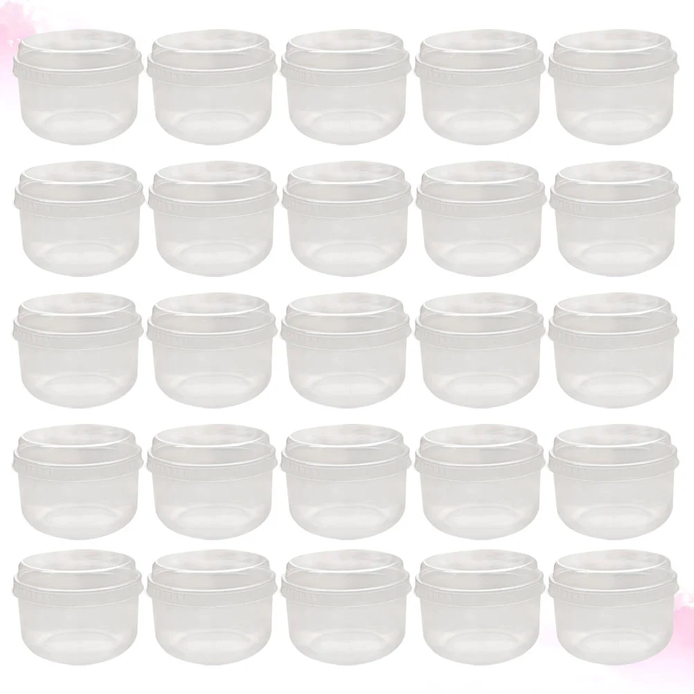 

Cups Cup Dessertpuddinglid Clear Lids Pots Fruit Containers Baking Disposable Ramekin Yogurt Cheesecake Reusable Beaker