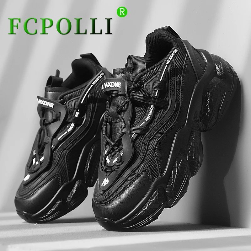 

Кроссовки на толстой подошве для мужчин и женщин, спортивная обувь для бега, брендовая модная прогулочная обувь унисекс, весна