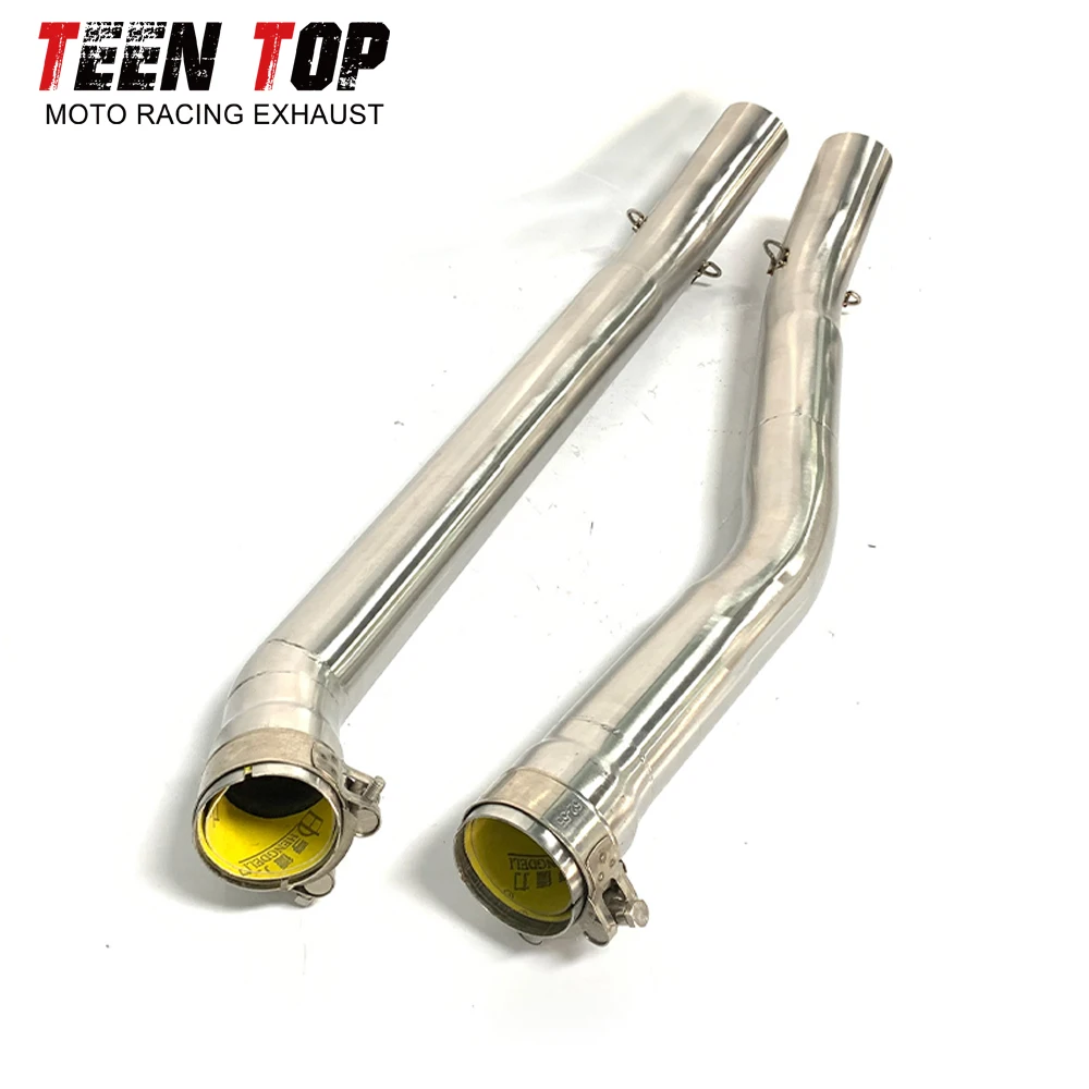 Модифицированная выхлопная труба среднего звена из нержавеющей стали для