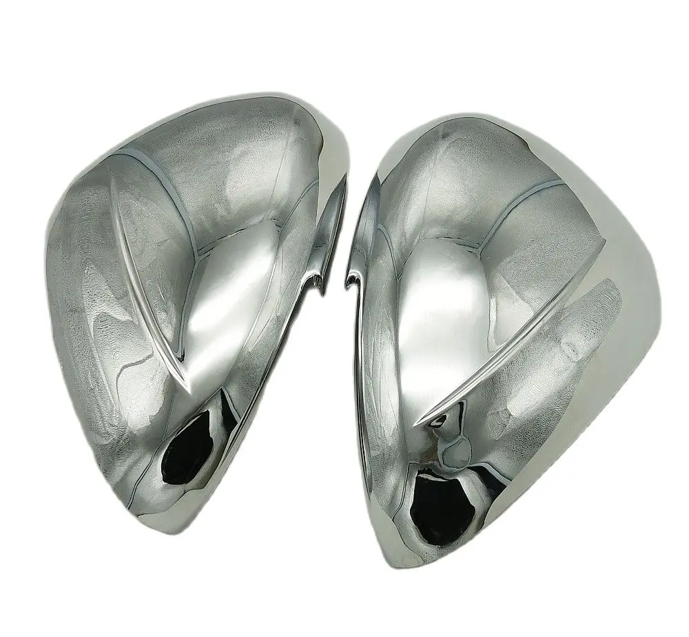 SKTOO Car Stying Fit For Peugeot 301 308 408 508 2008 3008 308S Door Side Wing Mirror Chrome Cover Rear View Cap Accessories