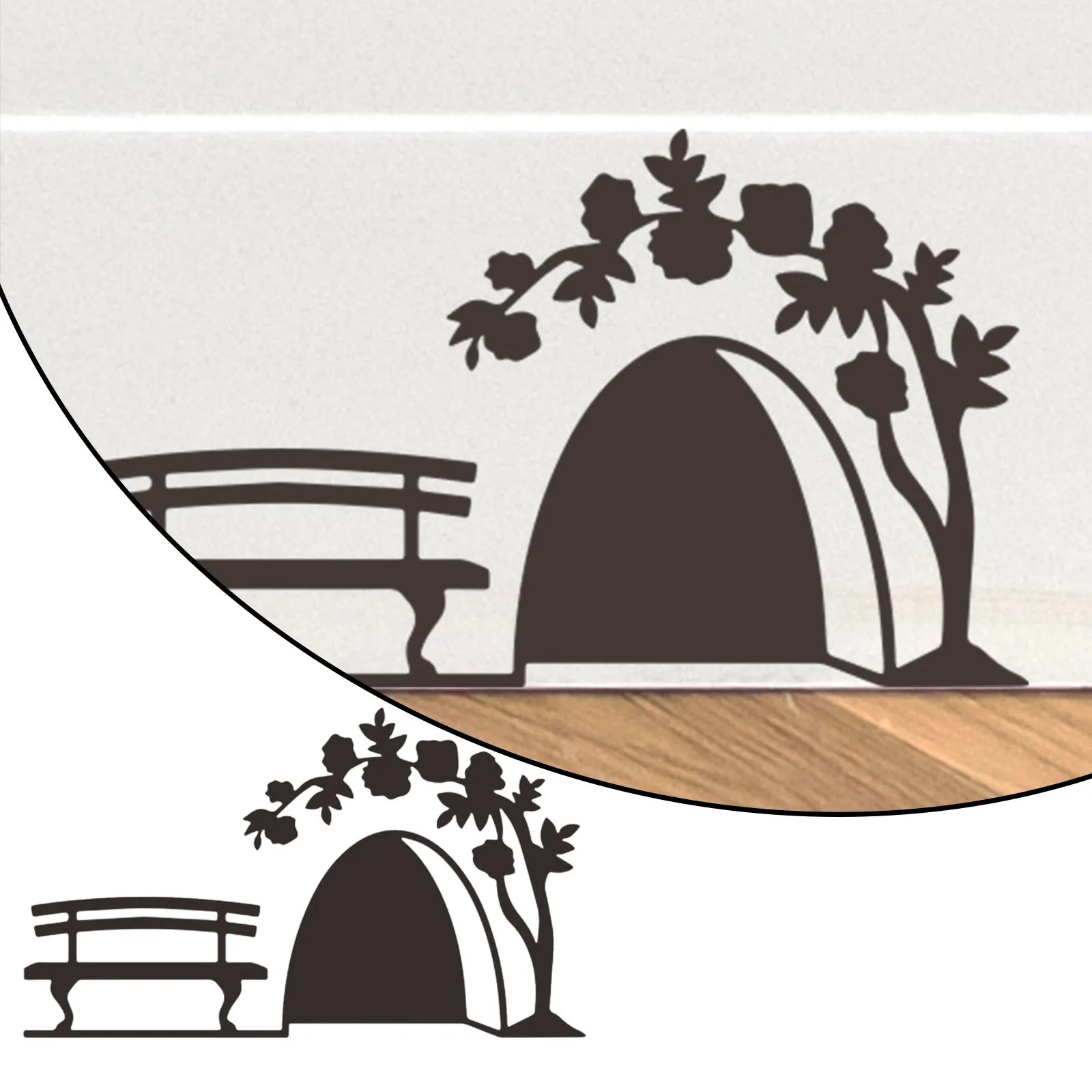 

Funny Mouse Hole Wall Stickers Living Room Decor Waterproof Pvc Home Decoration Art Refrigerator Decals Creative Diy Decoration