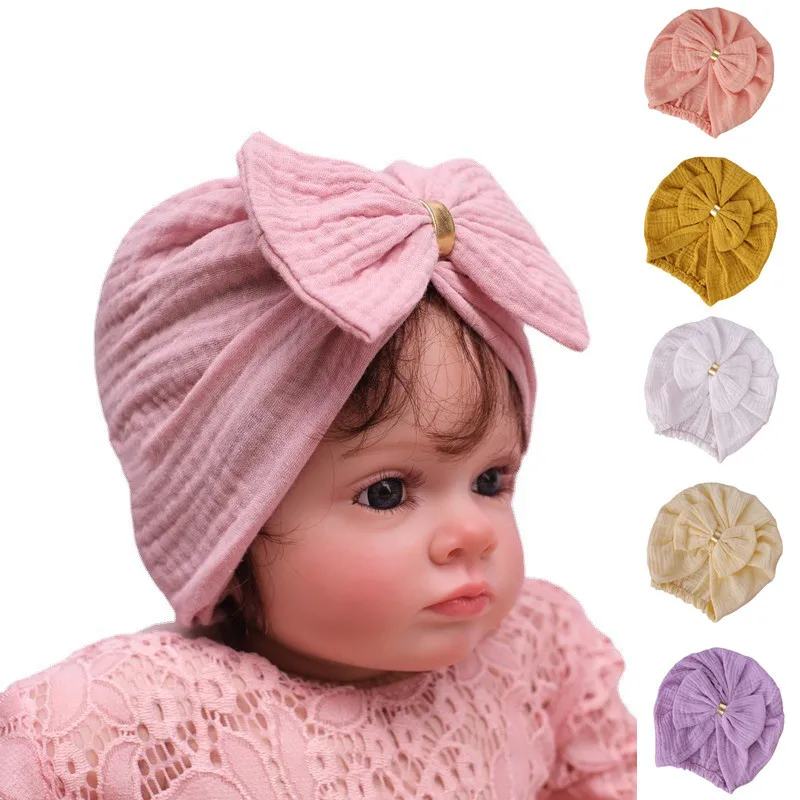 

Spring Autumn Solid Color Soft Baby Bucket Hat Cotton Fisherman Hats Kids Summer Toddler Boy Girls Photography Sun Cap Children
