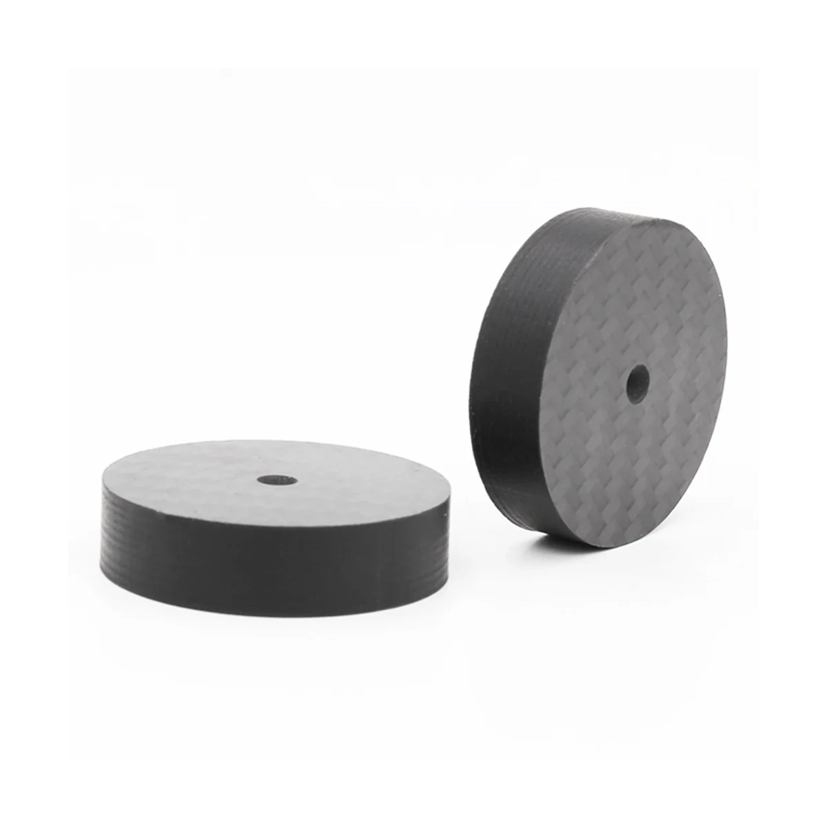 

Carbon Fiber Speaker Isolation 50x10mm Spikes Base Pad Speaker Stand Feet HiFi AMP Speaker Pad