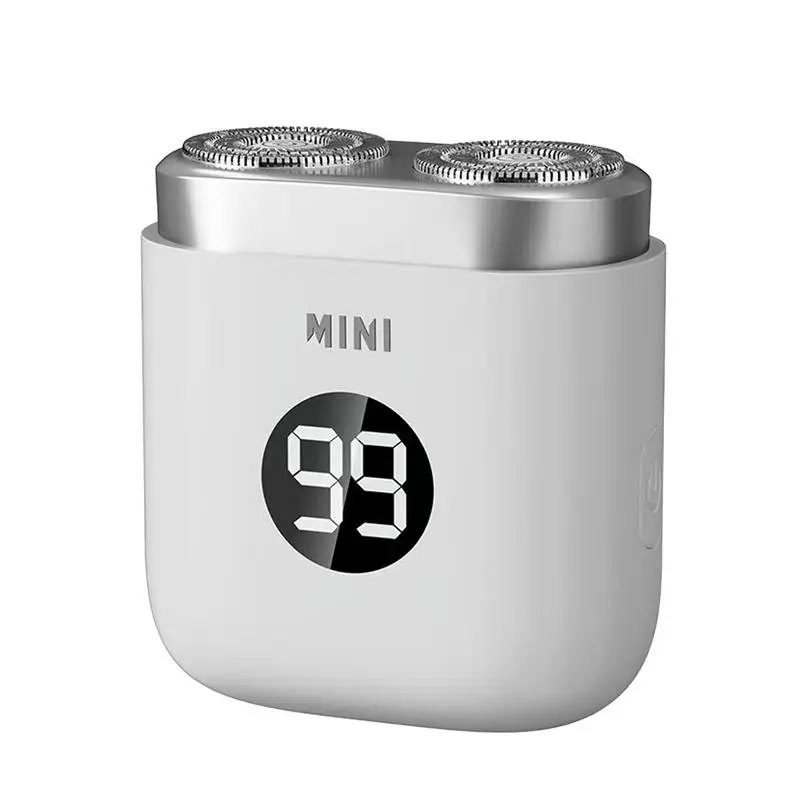 Карманная электробритва компактный USB-зарядка мужской триммер для бороды