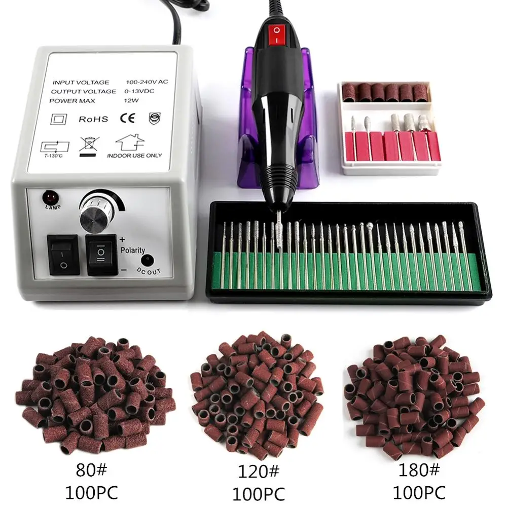 

COSCELIA Nail Drill Machine Cutter For Manicure Ceramic Milling Cutter For Removing Gel Varnish Nail Drill Bits Pedicure Tools