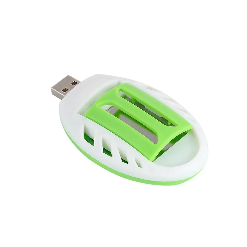

Портативный электрический отпугиватель комаров USB зеленый+белый