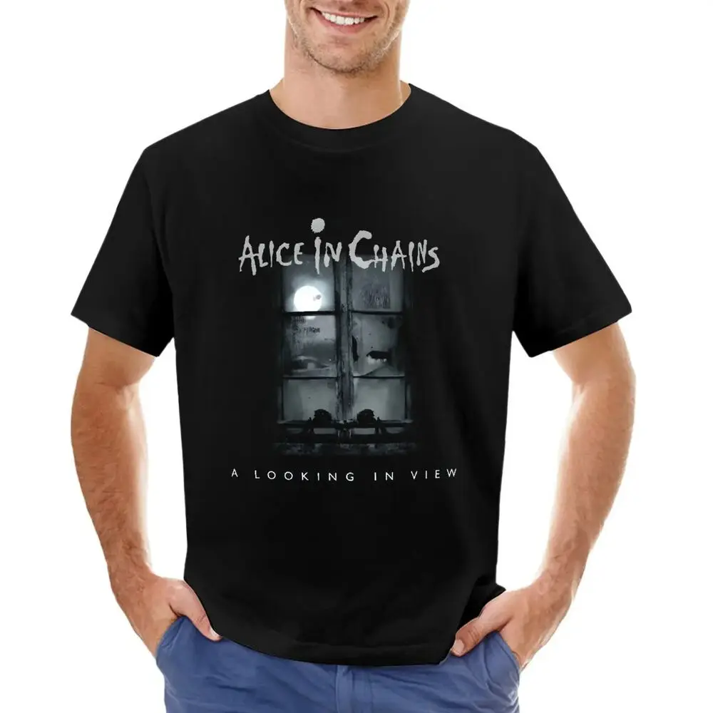 Футболка Alice in Chain Fresh для мужчин и женщин хлопковая с круглым вырезом рисунком
