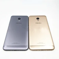 Original Housing for Meizu M5S M612H M612M Metal Battery Back Cover Mobile Phone Replacement Parts Case with Buttons Camera Lens