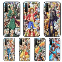 2022 one piece exquisite black soft cover the pooh for huawei nova 8 7 6 se 5t 7i 5i 5z 5 4 4e 3 3i 3e 2i pro phone case cases