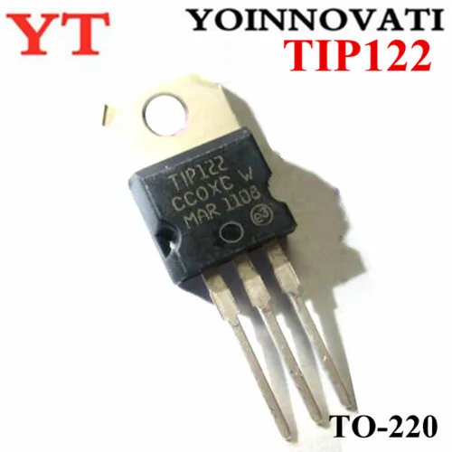 10 шт. TIP122 5A 100V NPN