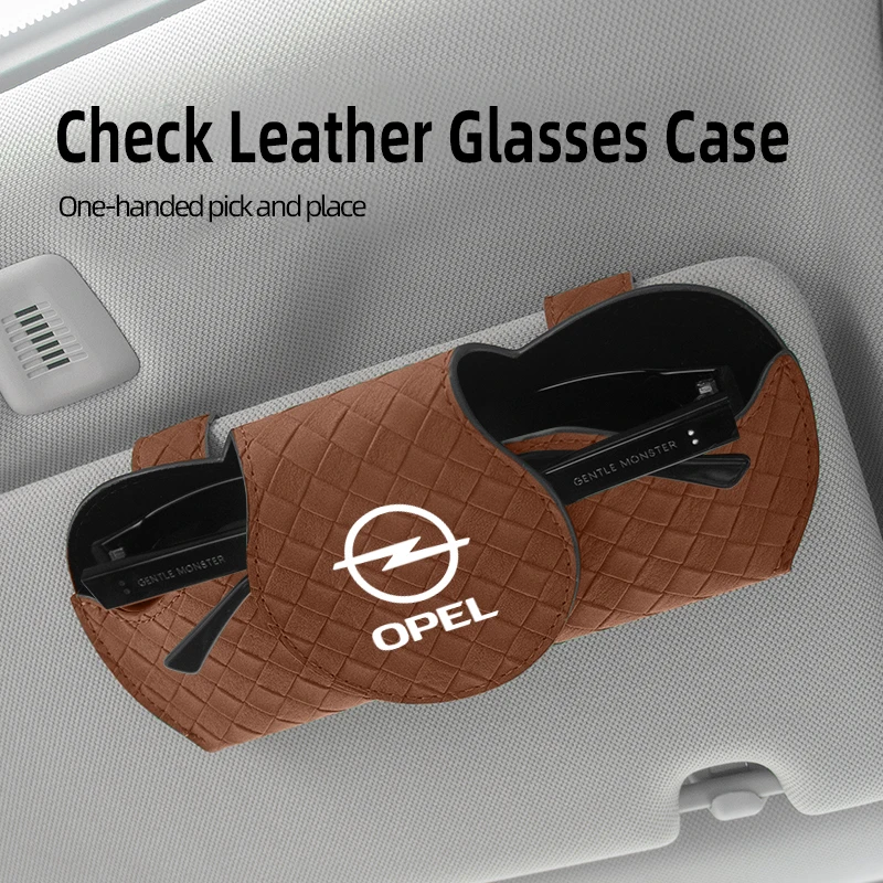 

Car Interior Glasses Clip Auto Sun Visor Sunglasses Holder For Opel Antara Astra J G H Vectra C A Vivaro Corsa D Mokka DX Junior