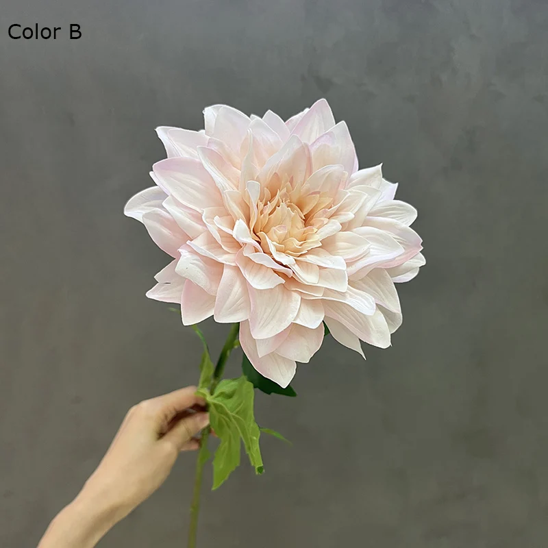 Искусственные латексные цветы георгины