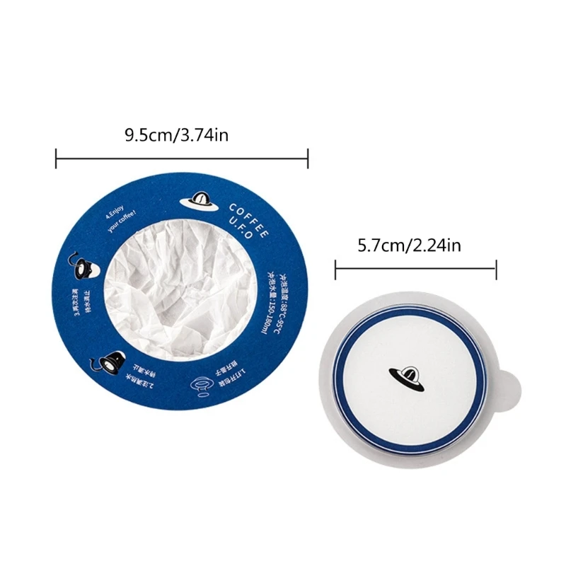 Кофейная фильтровальная бумага инструмент для заваривания кофе экологически