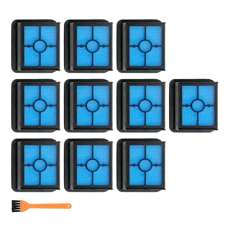 

11Pcs Roller Brush For Deerma VX100 Wireless Floor Washer Cleanable Cordless Scrubber Vacuum Cleaner Filter Parts