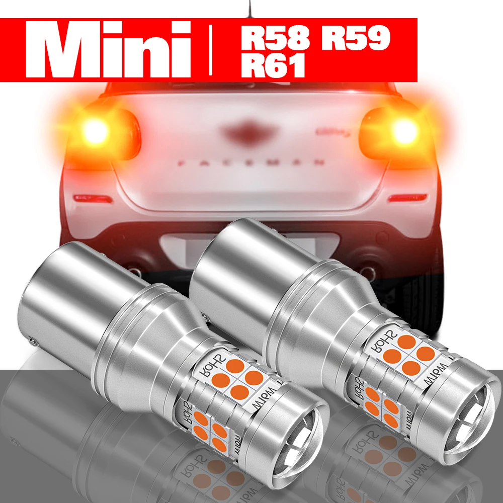 Для Mini Coupe R58 Roadster R59 Paceman R61 2011-2016 2 шт светодиодные тормозные Аксессуары 2012 2013 2015