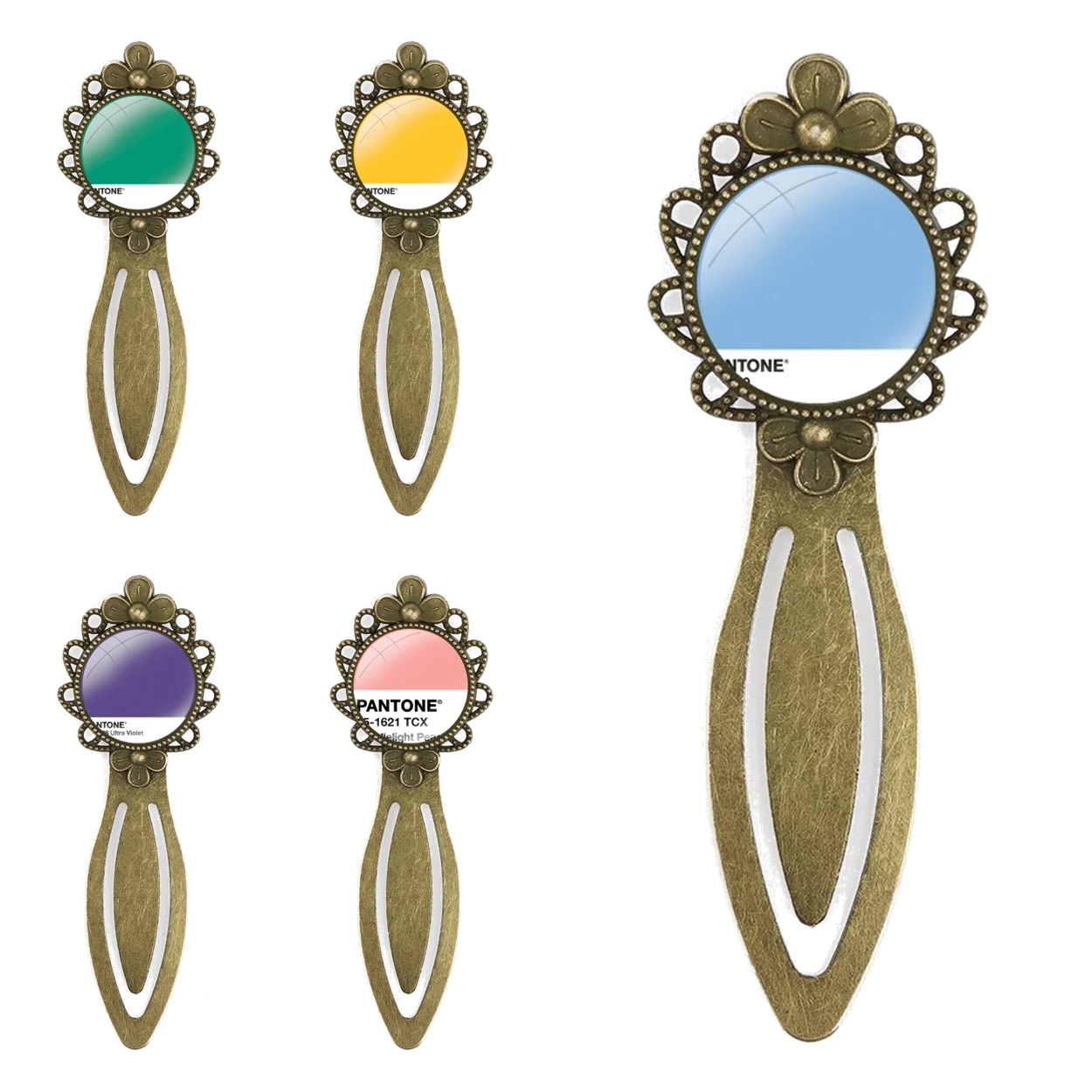 

Caliente Пантон креативные металлические закладки подарок для друзей канцелярские принадлежности для школы и офиса мультяшный Модный дизайн креативный