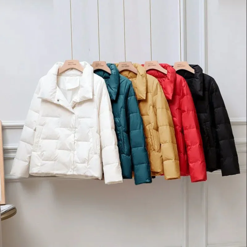 2023 New Down Cotton Jacket for Women's Winter Wear Korean Version Loose Small Padded Jacket for Women's Short Lightweight Parka