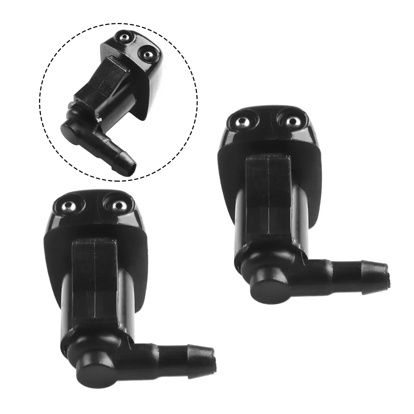 

2 шт., насадки для омывателя лобового стекла для Mazda 6 MK1 2002-2008 5 MK2 2006-2010 3 MK1 2003-2009