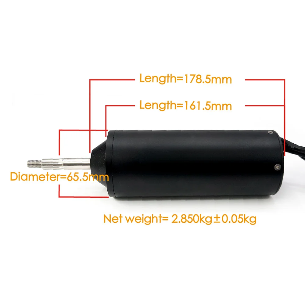 3 шт. 65162 кв бесщеточный полностью водонепроницаемый двигатель с пропеллером для