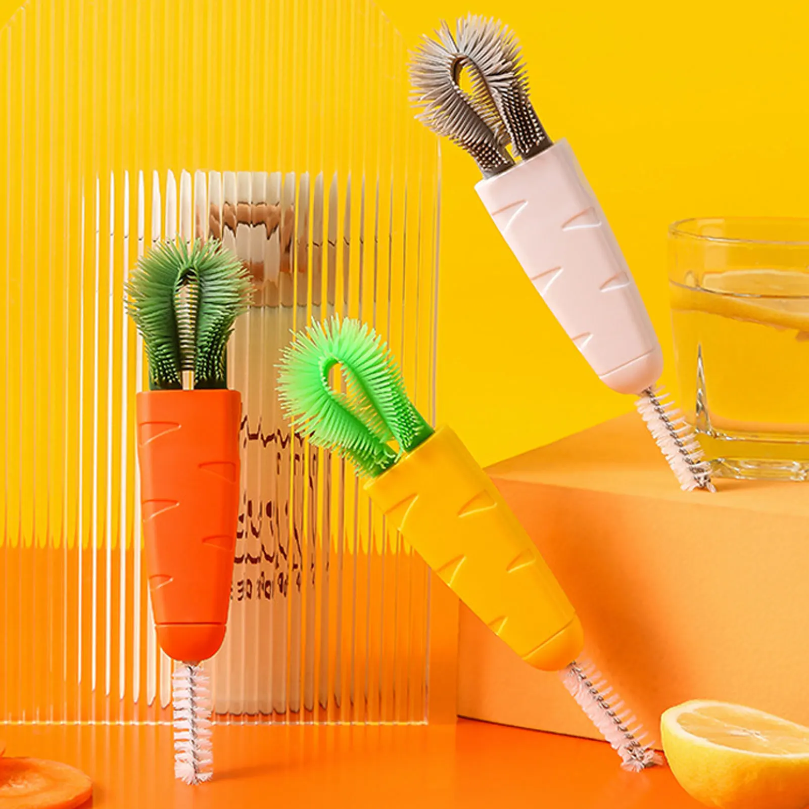 

Щетка для чистки крышки стакана, щетка для чистки бутылок с водой, инструменты для чистки соломы, щетки для чистки моркови для ухода за бутыл...